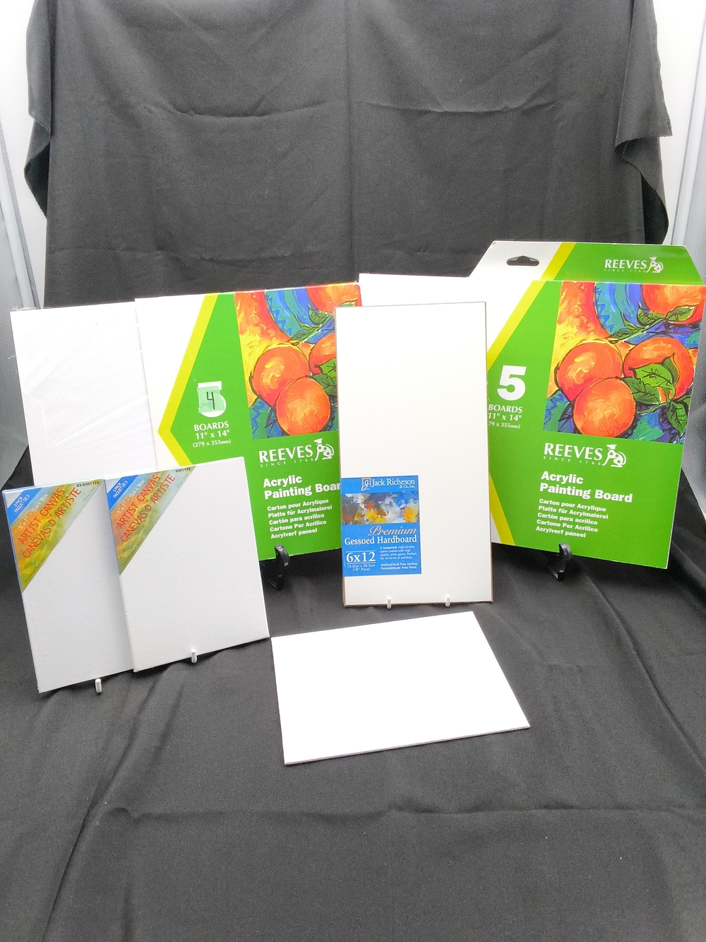 17pcs Artist Painting Board Bundle Multi-Pack Lot
